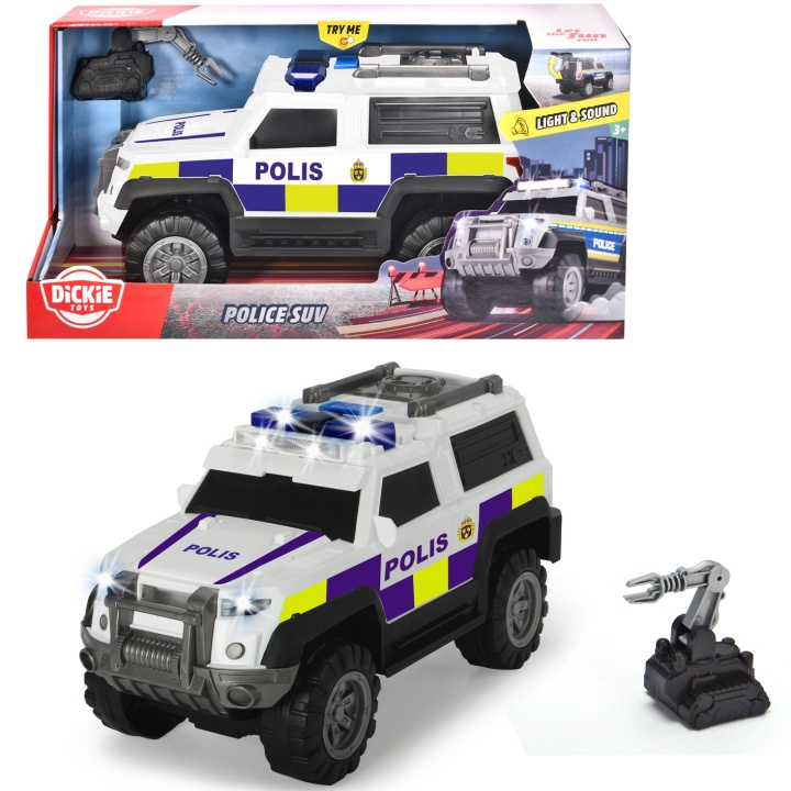 Dickie Police SUV - SE in de groep SPEELGOED, KINDER- & BABYPRODUCTEN / Speelgoed / Speelgoedauto\'s bij TP E-commerce Nordic AB (C13062)