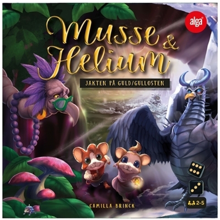 Alga Jakten på guld/gullosten-Musse & Helium in de groep SPEELGOED, KINDER- & BABYPRODUCTEN / Spelletje / Bordspellen bij TP E-commerce Nordic AB (C13093)