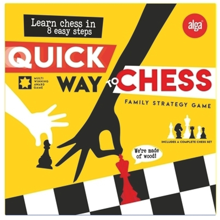 Alga Quick way to Chess in de groep SPEELGOED, KINDER- & BABYPRODUCTEN / Spelletje / Bordspellen bij TP E-commerce Nordic AB (C13094)