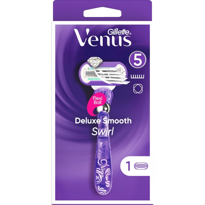 Gillette Venus Rakhyvel Deluxe Smooth Swirl 1st rakblad in de groep BEAUTY & HEALTH / Haar & Styling / Scheren & Trimmen / Scheermessen & Accessoires bij TP E-commerce Nordic AB (C13116)