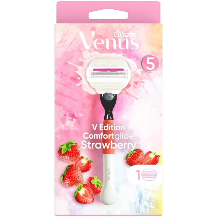 Gillette Venus Rakhyvel Comfortglide Strawberry 1st rakblad in de groep BEAUTY & HEALTH / Haar & Styling / Scheren & Trimmen / Scheermessen & Accessoires bij TP E-commerce Nordic AB (C13120)