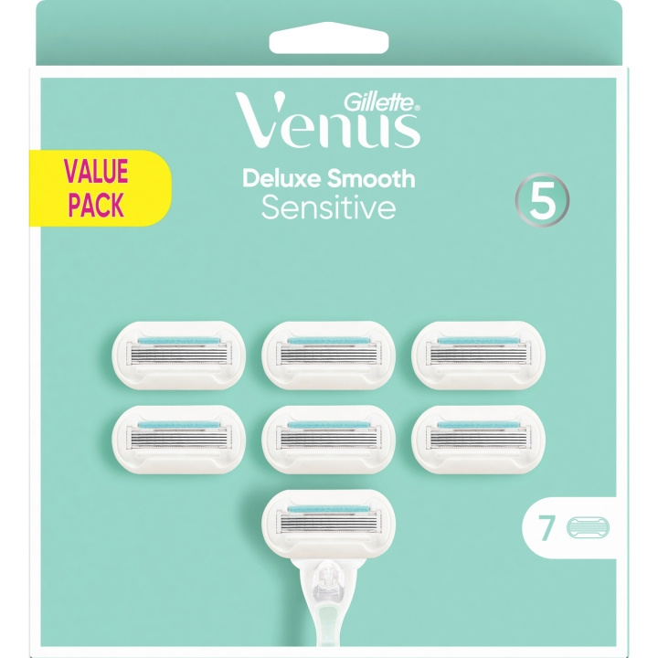 Gillette Venus Rakblad Extra Smooth Sensitive 7st in de groep BEAUTY & HEALTH / Haar & Styling / Scheren & Trimmen / Scheermessen & Accessoires bij TP E-commerce Nordic AB (C13129)