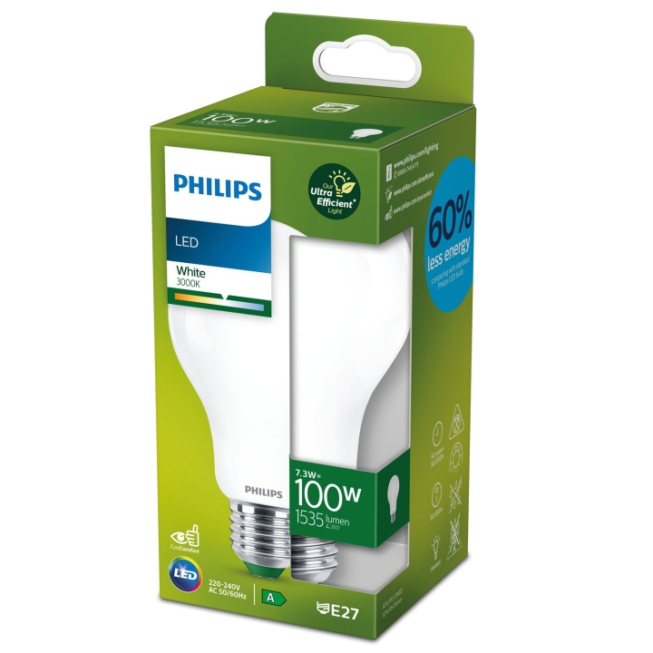 Philips LED E27 Normal 100W Fr 1535lm Energiklass A in de groep HOME ELECTRONICS / Verlichting / LED-lampen bij TP E-commerce Nordic AB (C13216)