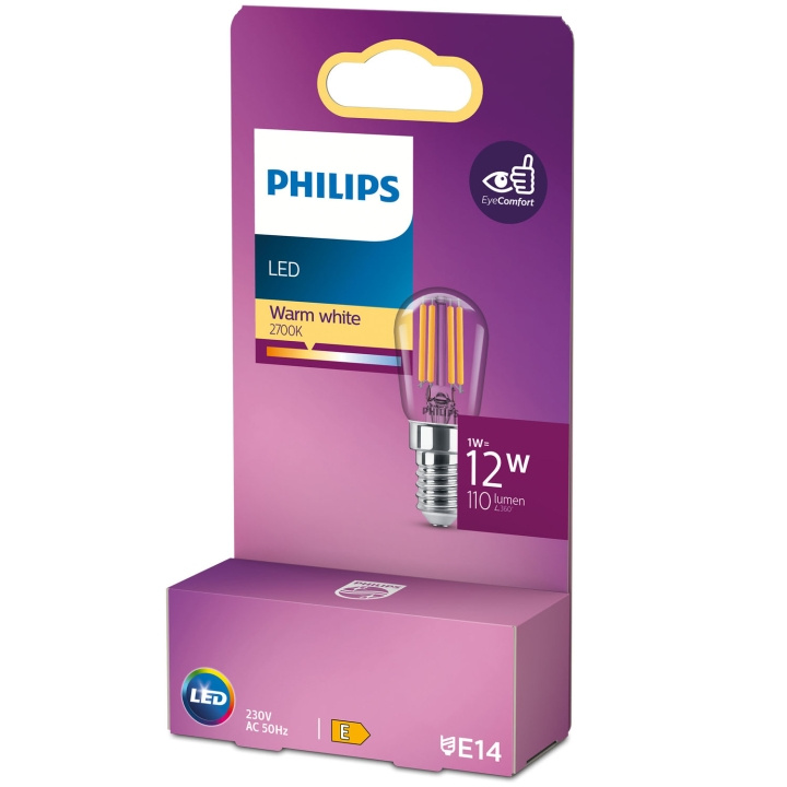 Philips LED E14 T25S 12W Klar 110lm in de groep HOME ELECTRONICS / Verlichting / LED-lampen bij TP E-commerce Nordic AB (C13218)