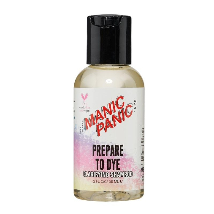 Manic Panic Mini Prepare To Dye Clarifying Shampoo 59ml in de groep BEAUTY & HEALTH / Haar & Styling / Haarverzorging / Shampoo bij TP E-commerce Nordic AB (C13298)