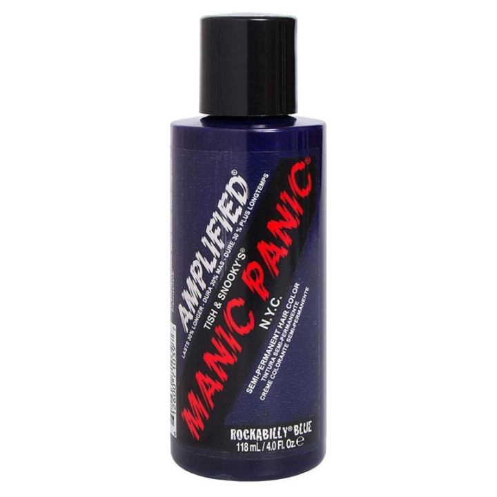 Manic Panic Amplified Rockabilly Blue in de groep BEAUTY & HEALTH / Haar & Styling / Haarverzorging / Haarverf / Haarverf & Kleurbommen bij TP E-commerce Nordic AB (C13302)