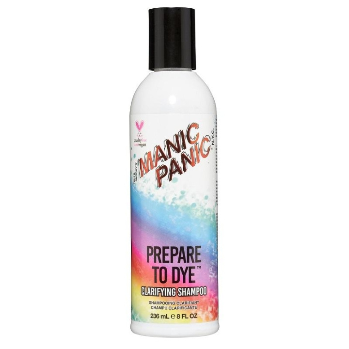 Manic Panic Prepare To Dye Pre Colour Clarifying Shampoo 236ml in de groep BEAUTY & HEALTH / Haar & Styling / Haarverzorging / Shampoo bij TP E-commerce Nordic AB (C13303)