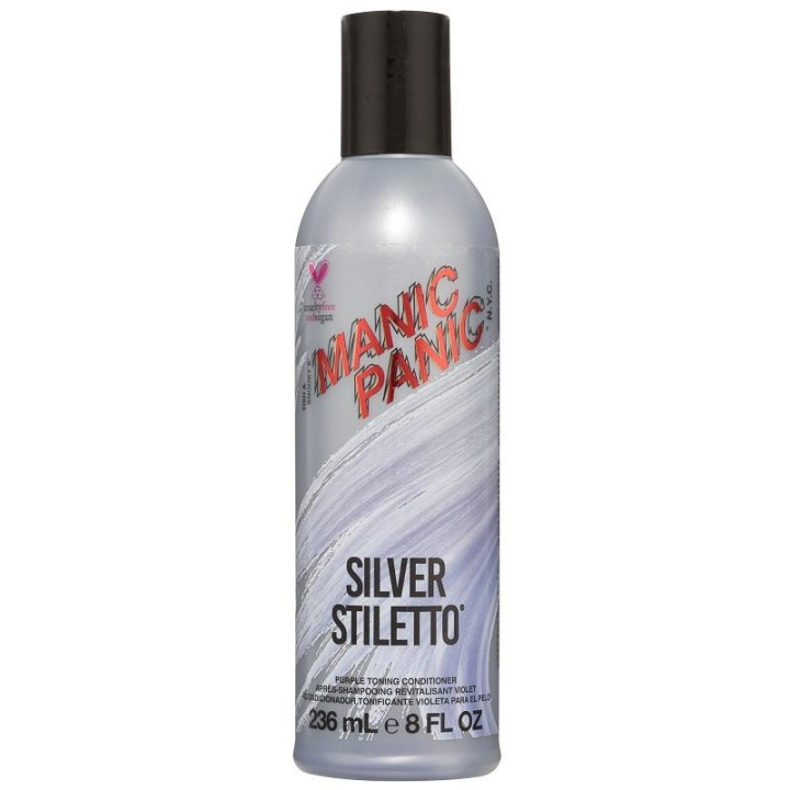 Manic Panic Silver Stiletto Conditioner 236ml in de groep BEAUTY & HEALTH / Haar & Styling / Haarverzorging / Haarverf / Zilver conditioner bij TP E-commerce Nordic AB (C13304)