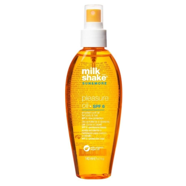 Milk_Shake Sun & More Pleasure Oil Spf 6 140ml in de groep BEAUTY & HEALTH / Haar & Styling / Haarverzorging / Haarolie bij TP E-commerce Nordic AB (C13378)