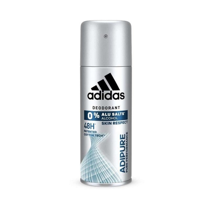 Adidas Adipure 48h Deospray 200ml in de groep BEAUTY & HEALTH / Geuren & Parfum / Deodorant / Deodorant voor vrouwen bij TP E-commerce Nordic AB (C13707)