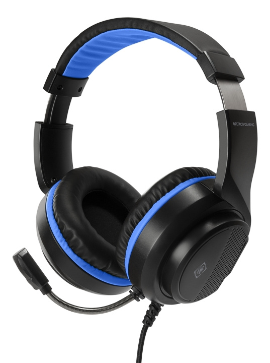 DELTACO GAMING Stereo Gaming Headset for PS5, 1x 3.5mm connector in de groep COMPUTERS & RANDAPPARATUUR / GAMING / Koptelefoon bij TP E-commerce Nordic AB (C13815)