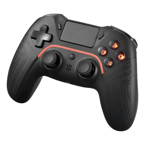 DELTACO GAMING Playstation 4 bluetooth controller, black in de groep HOME ELECTRONICS / Spelconsoles en accessoires / Sony PlayStation 4 bij TP E-commerce Nordic AB (C13824)