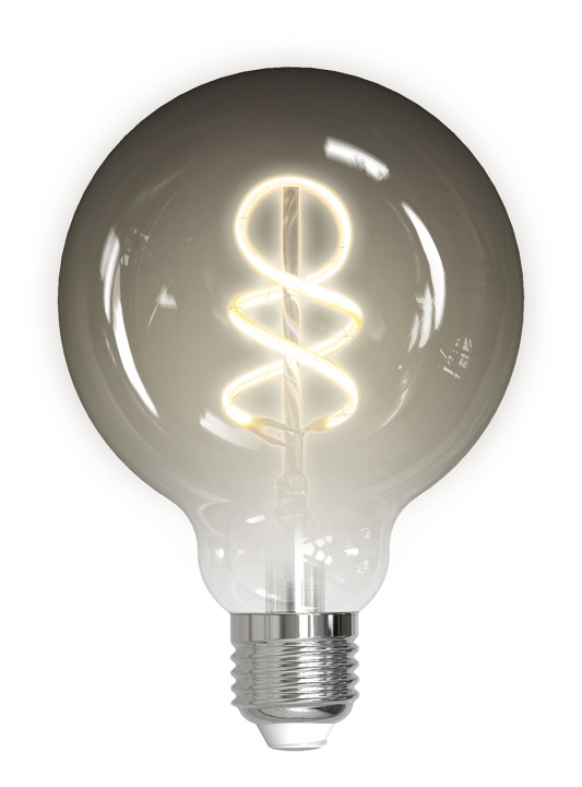 DELTACO SMART HOME FILAMENT LED-lampa, E27, WiFI, 5.5W, 1800K-6500K in de groep HUISHOUDEN & TUIN / Smart home / Slimme verlichting bij TP E-commerce Nordic AB (C13837)