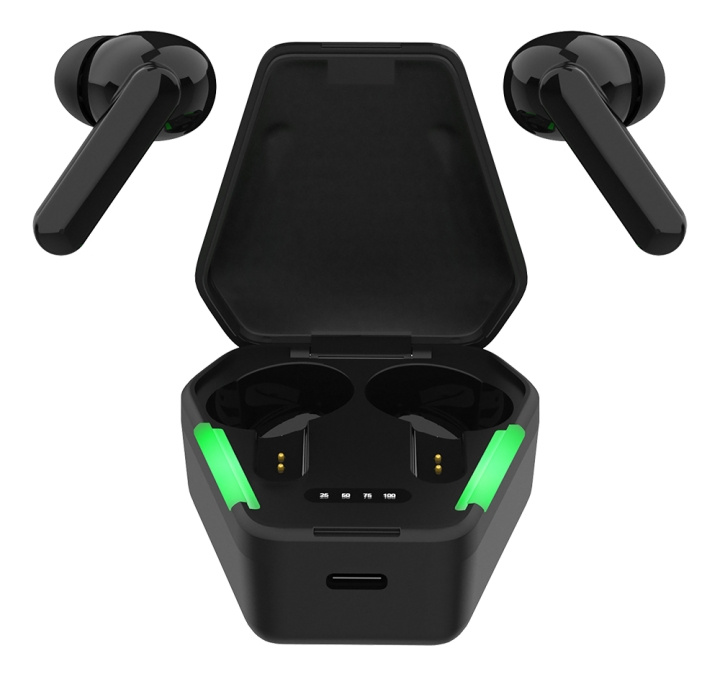 STREETZ True Wireless Stereo, Gaming, in-ear, matte black in de groep HOME ELECTRONICS / Audio & Beeld / Koptelefoon & Accessoires / Koptelefoon bij TP E-commerce Nordic AB (C13844)