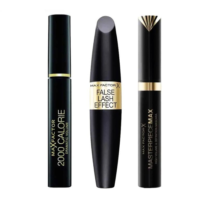 3-pack Mascara Mix 2000 Calorie + False Lash Effect + Masterpiece Max in de groep BEAUTY & HEALTH / Makeup / Ogen & Wenkbrauwen / Mascara bij TP E-commerce Nordic AB (C13886)