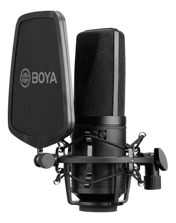 BOYA Large Diagram Studio Mic in de groep HOME ELECTRONICS / Audio & Beeld / Handmicrofoons bij TP E-commerce Nordic AB (C13936)