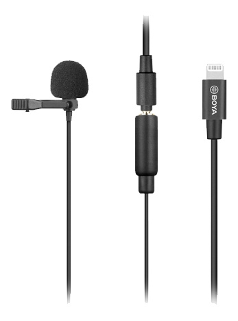 BOYA Lavalier Microphone for iOS device in de groep HOME ELECTRONICS / Audio & Beeld / Handmicrofoons bij TP E-commerce Nordic AB (C13941)