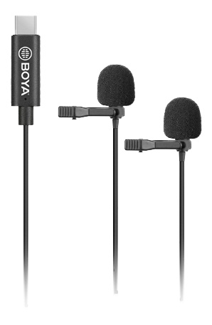 BOYA Dual-microphone for Android device in de groep HOME ELECTRONICS / Audio & Beeld / Handmicrofoons bij TP E-commerce Nordic AB (C13944)