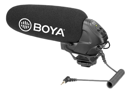 BOYA Super-cardioid Shotgun Microphone in de groep HOME ELECTRONICS / Audio & Beeld / Handmicrofoons bij TP E-commerce Nordic AB (C13946)