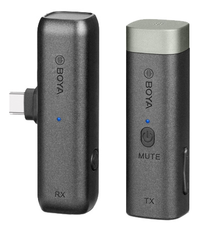 BOYA BY-WM3U 2.4G mini wireless mics in de groep HOME ELECTRONICS / Audio & Beeld / Handmicrofoons bij TP E-commerce Nordic AB (C13973)