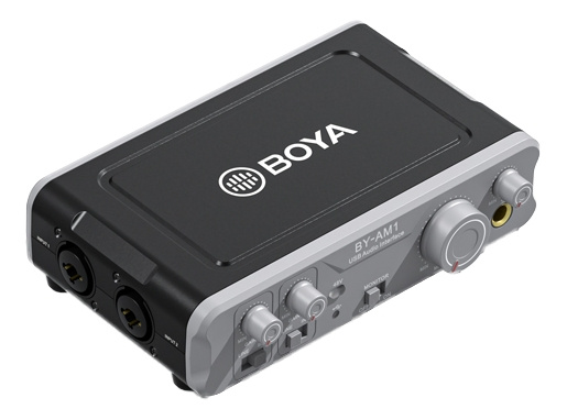 Boya Dual-channel Audio Mixer in de groep HOME ELECTRONICS / Audio & Beeld / Koptelefoon & Accessoires / Accessoires bij TP E-commerce Nordic AB (C13980)