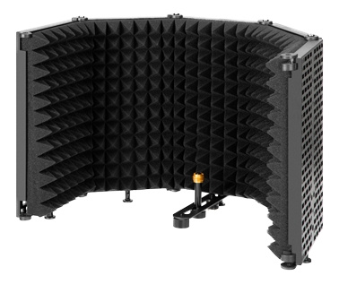 Boya Foldable Microphone Acoustic Shield in de groep HOME ELECTRONICS / Audio & Beeld / Handmicrofoons bij TP E-commerce Nordic AB (C13993)