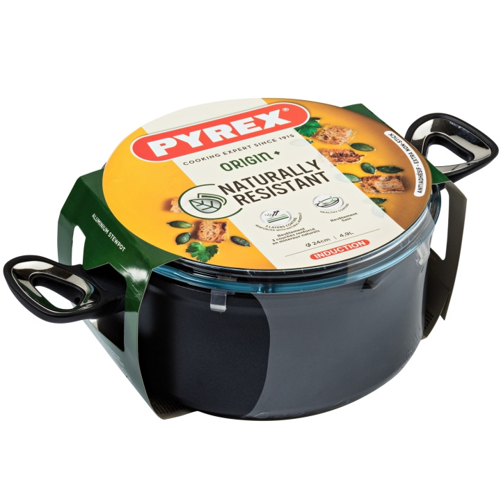 Pyrex Gryta 4,9L MED LOCK ORIGIN+ in de groep HUISHOUDEN & TUIN / Keukengerei / Potten & Pannen bij TP E-commerce Nordic AB (C14087)