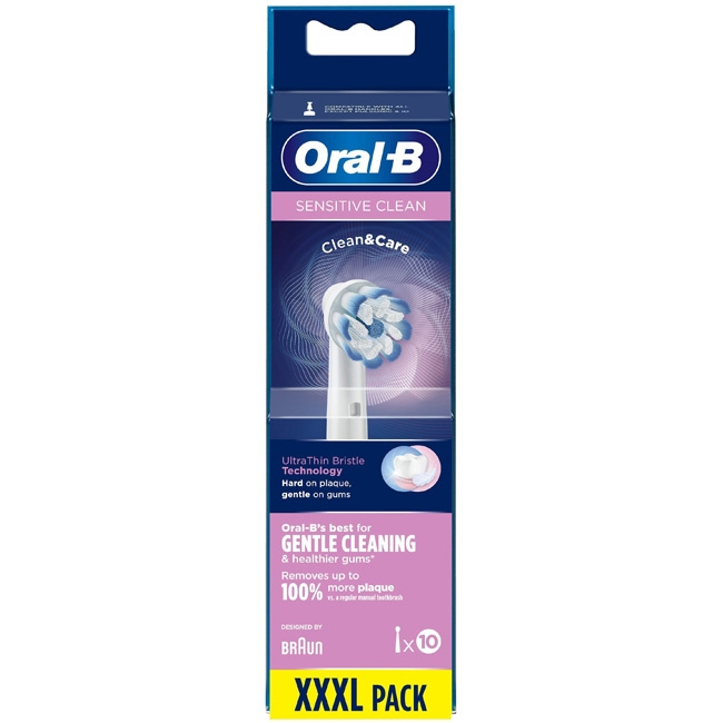 Oral B Borsthuvud Sensitive Clean & C in de groep BEAUTY & HEALTH / Mondverzorging / Elektrische tandenborstelaccessoires bij TP E-commerce Nordic AB (C14126)