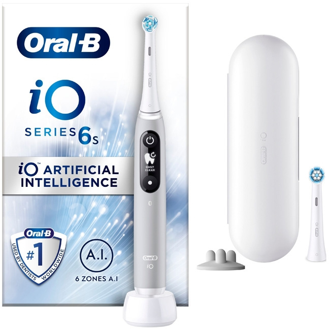 Oral B Eltandborste iO6 Series M6 Gre in de groep BEAUTY & HEALTH / Mondverzorging / Elektrische tandenborstels bij TP E-commerce Nordic AB (C14135)