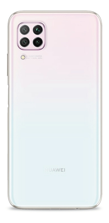 Puro Huawei P40 Lite, 0.3 Nude, Transp in de groep SMARTPHONE & TABLETS / Mobielbescherming / Huawei bij TP E-commerce Nordic AB (C14197)