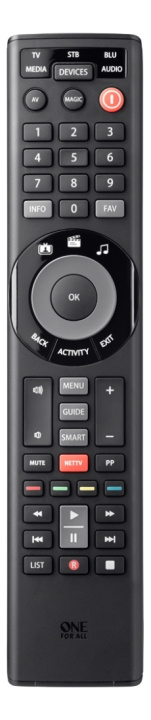 One For All URC 7955 Smart Control 5 in de groep HOME ELECTRONICS / Audio & Beeld / TV & Accessoires / Afstandsbedieningen bij TP E-commerce Nordic AB (C14240)