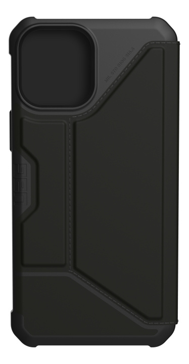 UAG iPhone 12 Pro Max Metropolis Wallet Black PU in de groep SMARTPHONE & TABLETS / Mobielbescherming / Apple / IPL en laser bij TP E-commerce Nordic AB (C14344)