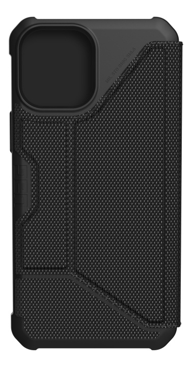 UAG iPhone 12 Pro Max Metropolis Wallet Kevlar Black in de groep SMARTPHONE & TABLETS / Mobielbescherming / Apple / IPL en laser bij TP E-commerce Nordic AB (C14345)