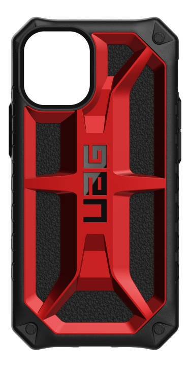 UAG iPhone 12 Mini Monarch Cover Crimson in de groep SMARTPHONE & TABLETS / Mobielbescherming / Apple / iPhone 12 Mini / Hoesjes bij TP E-commerce Nordic AB (C14351)