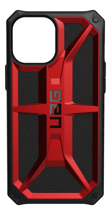 UAG iPhone 12 Pro Max Monarch Cover Crimson in de groep SMARTPHONE & TABLETS / Mobielbescherming / Apple / IPL en laser bij TP E-commerce Nordic AB (C14357)