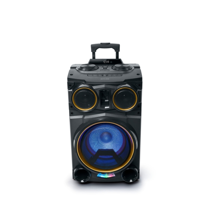 Muse M-1938 DJ Party speaker Trolly BT FM USB 500W in de groep HOME ELECTRONICS / Audio & Beeld / Luidsprekers & accessoires / Bluetooth-luidsprekers / Bluetooth-vloerluidsprekers bij TP E-commerce Nordic AB (C14497)