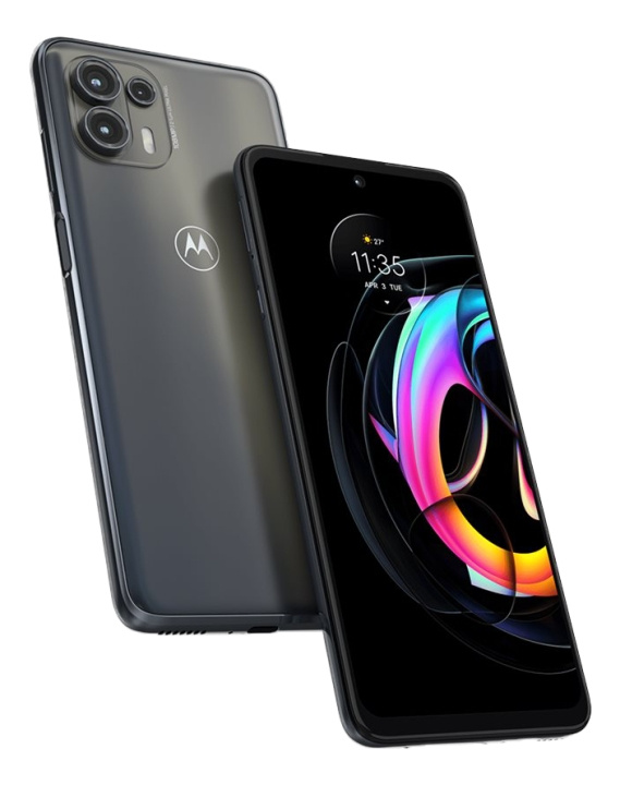 Motorola Edge 20 Lite 5G 128GB - Electric Graphite in de groep SMARTPHONE & TABLETS / Mobiele telefoons & smartphones bij TP E-commerce Nordic AB (C14571)