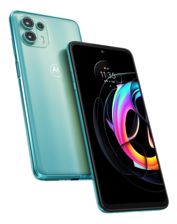 Motorola Edge 20 Lite 5G 128GB - Lagoon Green in de groep SMARTPHONE & TABLETS / Mobiele telefoons & smartphones bij TP E-commerce Nordic AB (C14572)