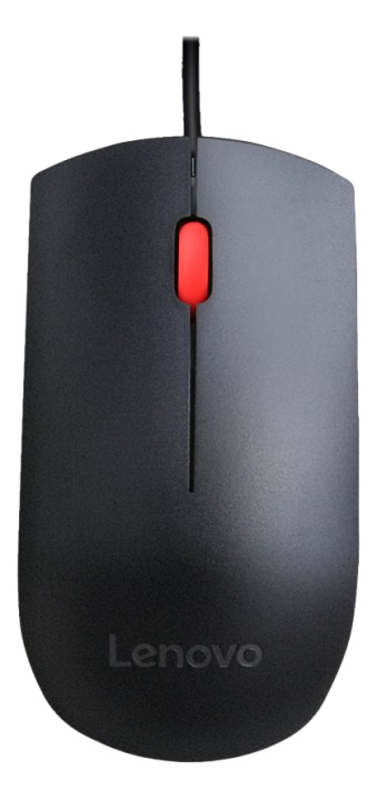 Lenovo, 4Y50R20863 Essential USB Mouse, 1600 DPI in de groep COMPUTERS & RANDAPPARATUUR / Muizen en toetsenborden / Muizen / Met kabel bij TP E-commerce Nordic AB (C14578)