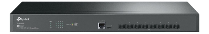 TP-Link JetStream™ 8-Port 10GE SFP+ L2+ Managed Switch in de groep COMPUTERS & RANDAPPARATUUR / Netwerk / Schakelaars / 10/100/1000Mbps bij TP E-commerce Nordic AB (C14713)