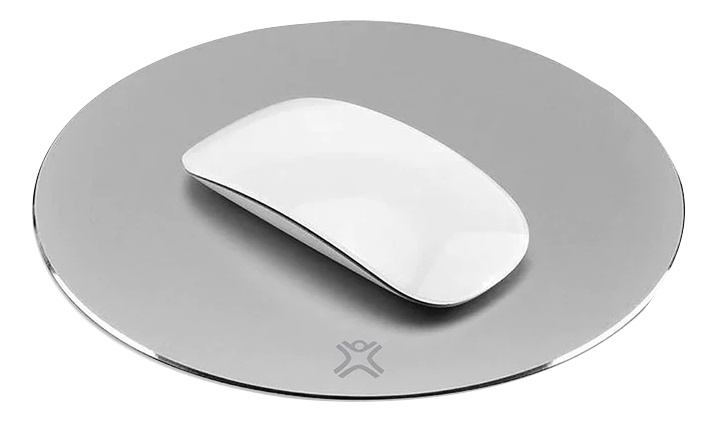 ROUND ALUMINUM MOUSE PADS - Silver in de groep COMPUTERS & RANDAPPARATUUR / Muizen en toetsenborden / Muismat bij TP E-commerce Nordic AB (C14736)