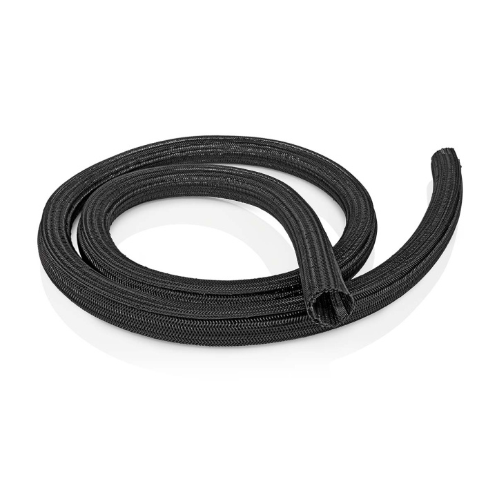 Nedis Kabelmanagement | Sleeve | 1 Stuks | Maximale kabeldikte: 30 mm | Nylon | Zwart in de groep HUISHOUDEN & TUIN / Elektriciteit & Verlichting / Elektrische installatie / Accessoires bij TP E-commerce Nordic AB (C14751)