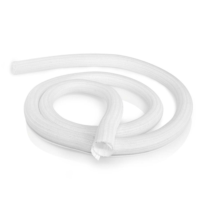 Nedis Kabelmanagement | Sleeve | 1 Stuks | Maximale kabeldikte: 30 mm | Nylon | Wit in de groep HUISHOUDEN & TUIN / Elektriciteit & Verlichting / Elektrische installatie / Accessoires bij TP E-commerce Nordic AB (C14752)