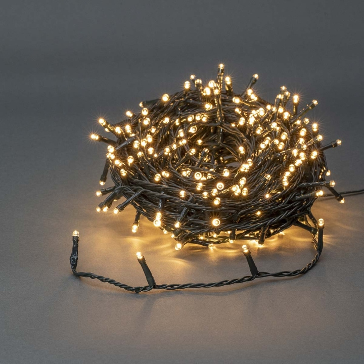 Nedis Kerstverlichting | Koord | 320 LED\'s | Warm Wit | 24.00 m | Licht effecten: 7 | Binnen & Buiten | Netvoeding in de groep HOME ELECTRONICS / Verlichting / LED strips bij TP E-commerce Nordic AB (C14788)