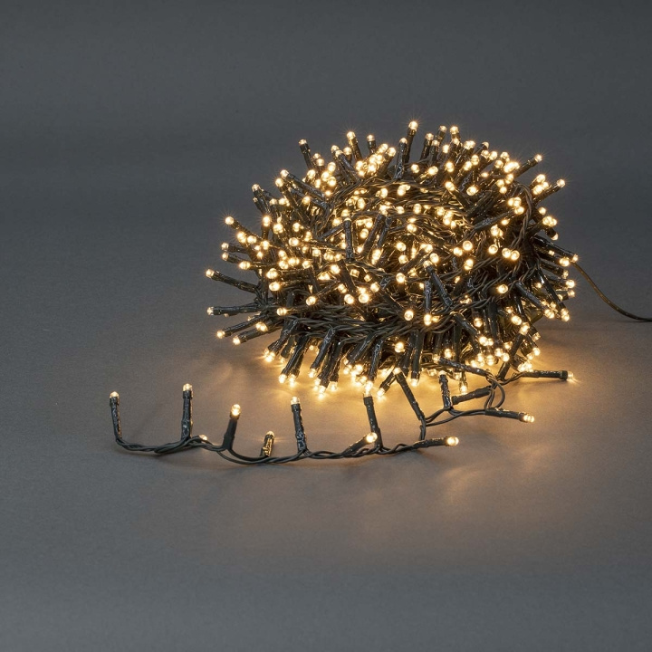 Nedis Kerstverlichting | Compacte cluster | 400 LED\'s | Warm Wit | 8.00 m | Licht effecten: 7 | Binnen & Buiten | Netvoeding in de groep HOME ELECTRONICS / Verlichting / Kerstverlichting bij TP E-commerce Nordic AB (C14790)