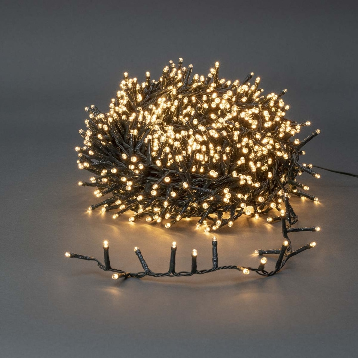 Nedis Kerstverlichting | Compacte cluster | 1800 LED\'s | Warm Wit | 36.00 m | Licht effecten: 7 | Binnen & Buiten | Netvoeding in de groep HOME ELECTRONICS / Verlichting / Kerstverlichting bij TP E-commerce Nordic AB (C14794)