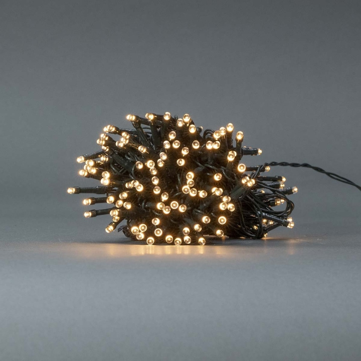 Nedis Kerstverlichting | Koord | 192 LED\'s | Warm Wit | 14.40 m | Licht effecten: 7 | Binnen & Buiten | Batterij Gevoed in de groep HOME ELECTRONICS / Verlichting / LED strips bij TP E-commerce Nordic AB (C14799)