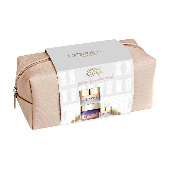 L\'Oréal Paris Golden Age Routine Pouch in de groep HUISHOUDEN & TUIN / Badkamer / Toilettassen bij TP E-commerce Nordic AB (C14883)