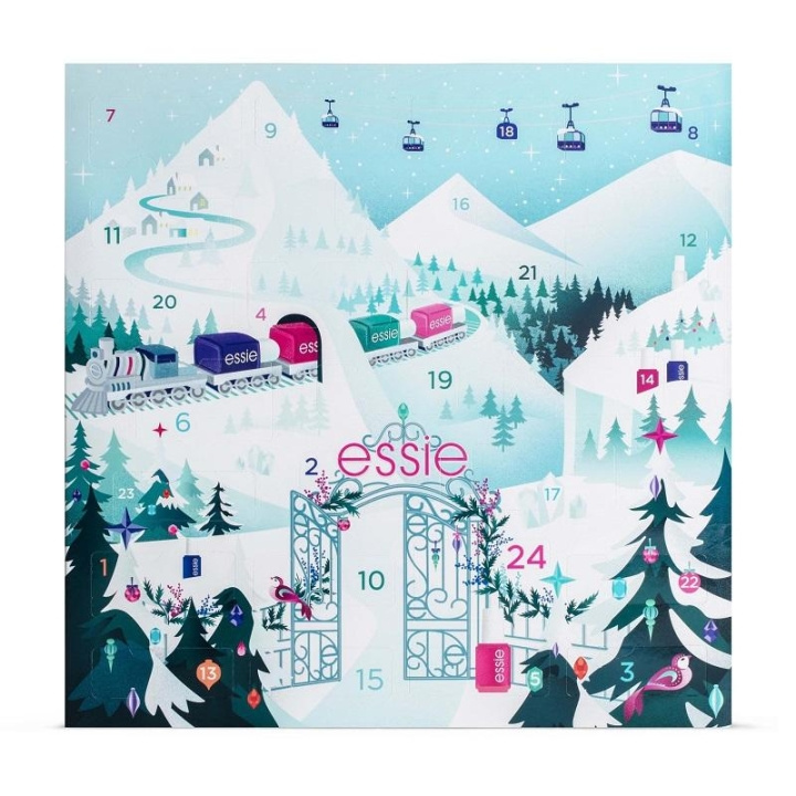 Essie Advent Calendar 2022 in de groep BEAUTY & HEALTH / Manicure/pedicure / Nagelbehandeling bij TP E-commerce Nordic AB (C14884)