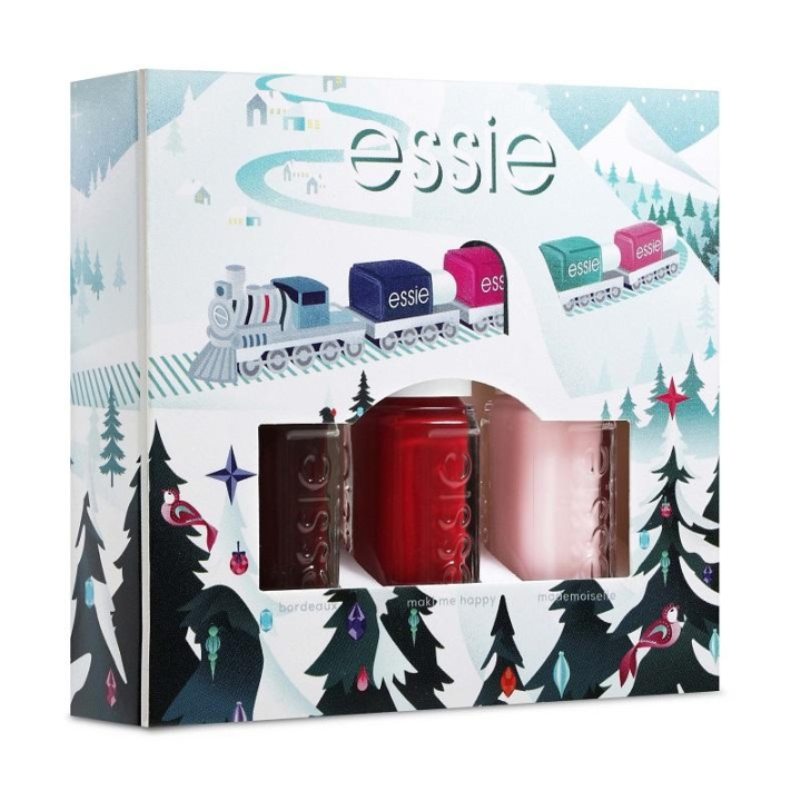 Essie Xmas Mini Trio Gift Kit in de groep BEAUTY & HEALTH / Manicure/pedicure / Nagellak bij TP E-commerce Nordic AB (C14887)
